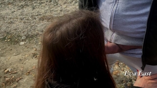 Blowjob on the Beach from a Slutty Stranger-eva last